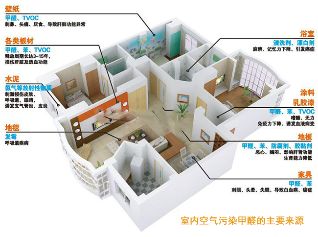 大氣污染與室內(nèi)污染給人類(lèi)帶來(lái)的危害